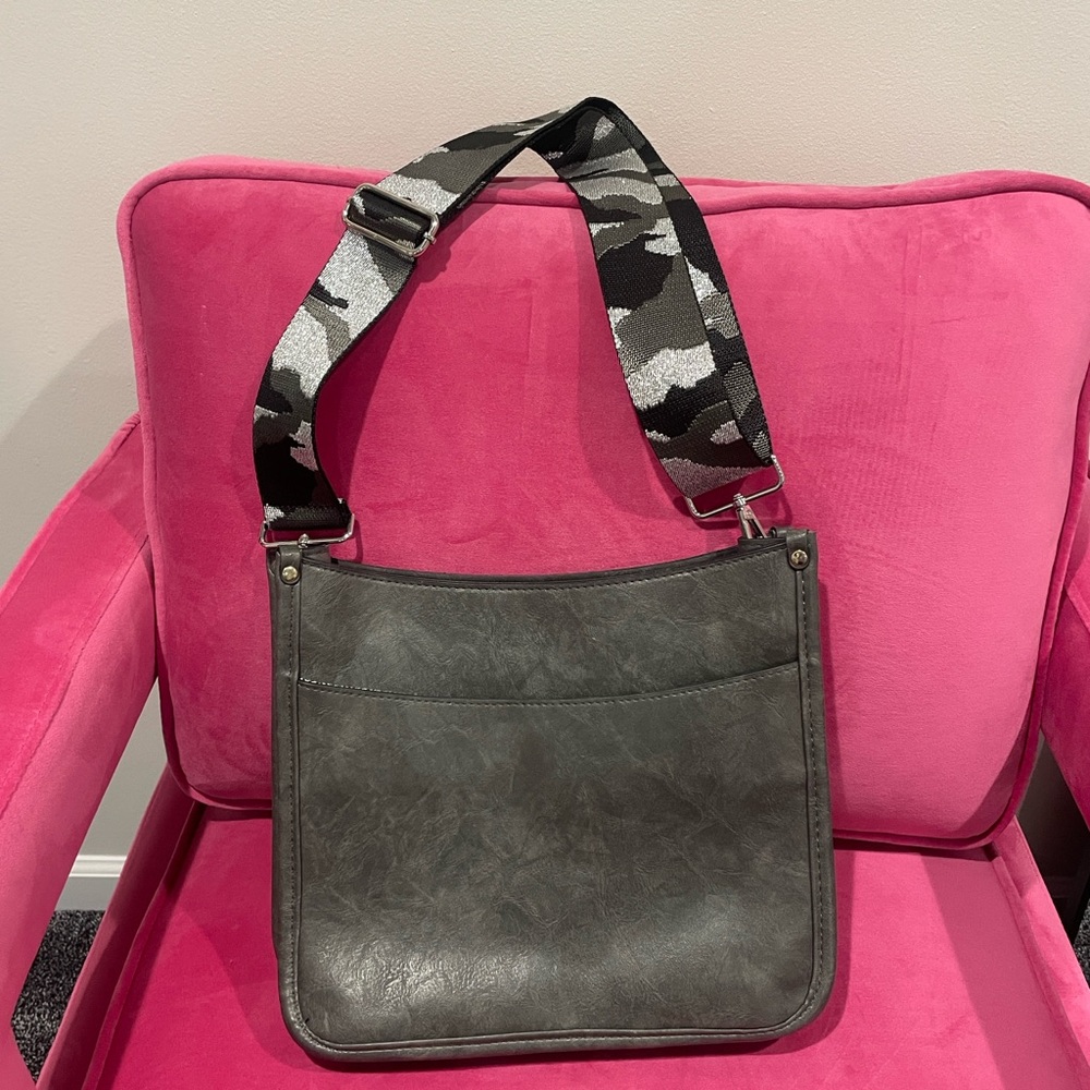 Vegan Leather Crossbody Bag